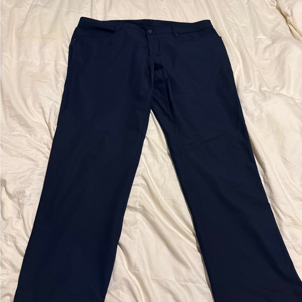 Men's Navy Lululemon ABC Pants 40x30
